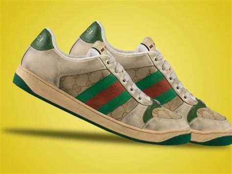 dirty gucci shoe|dirty expensive sneakers.